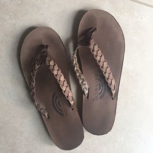 Women’s Braided Rainbow Sandals